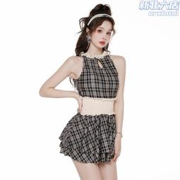 新品韓版性感新款泳衣式泳衣女士20新款花ins風小胸純欲泡溫泉高級感泳裝~超美服飾 歷史價格詳細信息