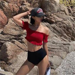 泳衣女 泳裝 海邊度假泳衣 時尚比基尼 女生泳衣 小清新 超讚性感泳衣 女生衣著 歷史價格詳細信息