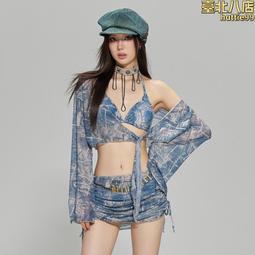 泳裝 新款泳衣 泳衣女新款2024純欲風保守泡溫泉連體吊帶高級感性感遮肚顯瘦泳裝 歷史價格詳細信息