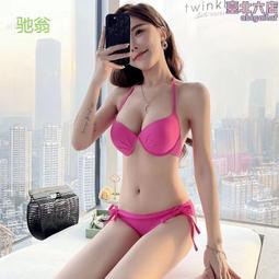 感比基尼 高品質 露背美背泳衣兩組件 游泳溫泉泡湯 泳衣 bikini 歷史價格詳細信息