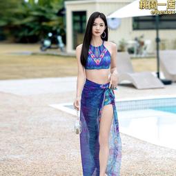 泳裝 新款泳衣 少女夏泳衣分體中大童六年級14網紅15初中洋氣撞色短袖短褲女兒童 歷史價格詳細信息