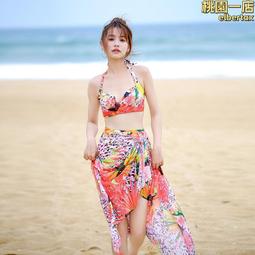 泳裝 新款泳衣 少女夏泳衣分體中大童六年級14網紅15初中洋氣撞色短袖短褲女兒童 歷史價格詳細信息