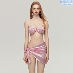女士性感比基尼文胸領帶側丁字褲丁字褲沙灘三角泳裝【滿299出貨~】 歷史價格詳細信息