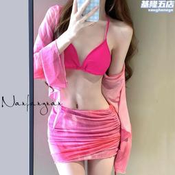 三亞海邊衝浪潛水服防曬保守兩件式遊泳衣女款夏季長袖長褲學生套裝 歷史價格詳細信息