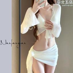 比基尼泳衣女  泳衣女 四件套泳衣 性感泳衣 分體泳衣 溫泉泳衣 比基尼泳衣 美背泳衣 鋼圈泳衣 顯瘦泳裝  多件式泳衣【雅妤精選】 歷史價格詳細信息