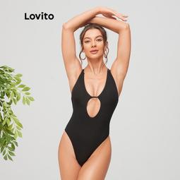 Lovito 成熟性感素色金銀絲木耳邊長袖洋裝緊身收腰 L22LD207 (黑色) 歷史價格詳細信息