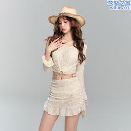 泳衣女顯瘦遮肚分體裙式保守夏天微胖成人中老年媽媽大碼溫泉泳裝 歷史價格詳細信息