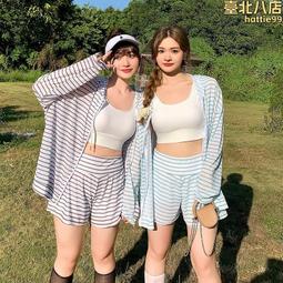 大碼胖mm泳衣女比基尼三件套分體大胸帶鋼託胸墊遮肚顯瘦泳裝溫泉 歷史價格詳細信息