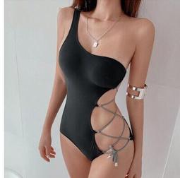 韓國新款ins風1/4吋套筒扳手袖遮肚顯瘦連身小胸聚攏遮肚顯瘦度假溫泉泳衣 歷史價格詳細信息