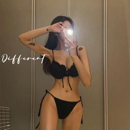 泳衣女2023新款性感兩件式純欲風比基尼ins博主爆款bikini辣妹泳裝 歷史價格詳細信息