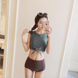 遊泳衣女比基尼bikini遮肚顯瘦時尚性感鏤空純欲高級度假海邊拍照 歷史價格詳細信息