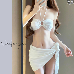 泳衣女2023新款泡溫泉性感小胸聚攏顯瘦遮肚連身裙式保守兩件式遊裝 歷史價格詳細信息