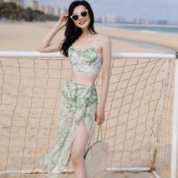 【好康】比基尼泳衣三件套女情侶裝泳裝性感沙灘男泡溫泉海邊2023新款套裝 歷史價格詳細信息