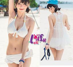 比基尼妮.泳衣泳裝麥丹網洞情侶泳衣女三件式(女M-XL) 歷史價格詳細信息