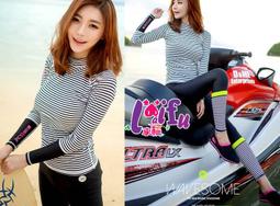 上衣來福，V455罩衫斜角運動泳衣罩衫二用可內搭泳衣比基尼正品，單上衣售價499元 歷史價格詳細信息