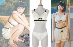 Bikini泳衣╭☆&deg;安可小舖＊15056復古蕾絲長袖防曬二件式泳衣游泳衣泳裝比基尼，特價580元 歷史價格詳細信息