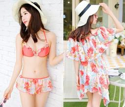 Bikini泳衣╭☆&deg;安可小舖＊16006性感玫瑰鋼圈泳衣游泳衣比基尼泳裝，售價790元 歷史價格詳細信息