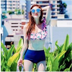 Bikini泳衣╭☆&deg;安可小舖＊16006性感玫瑰鋼圈泳衣游泳衣比基尼泳裝，售價790元 歷史價格詳細信息