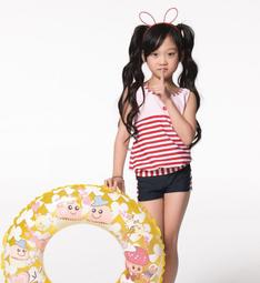 ~BB泳裝~ 2016 APPLE蘋果牌 兒童兩件式短袖泳裝 水母衣 防曬衣 105207(58) 歷史價格詳細信息