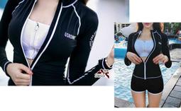 比基尼妮.泳衣羅莎短袖多英三件式短褲泳裝加大泳衣(M-3L) 歷史價格詳細信息