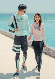 情侶泳裝☆°安可來福＊A195泳衣黑白拉鍊四件式情侶泳衣溫泉比基尼泳裝/男泳褲沙灘褲，女生1200元 歷史價格詳細信息