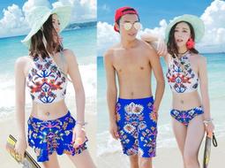 情侶泳裝☆&deg;安可小舖＊星國長袖防曬情侶泳衣衝浪浮潛瑜珈慢跑四件式溫泉游泳衣比基尼泳裝，女生1300元 歷史價格詳細信息