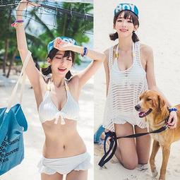 Bikini泳衣╭☆°來福彩虹＊戀花之美長褲式鋼圈泳衣三件式溫泉泳裝游泳衣比基尼，特價850元 歷史價格詳細信息
