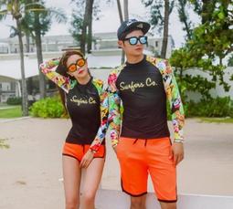 情侶泳裝╭☆°來福彩虹＊復古瑰麗民族風情侶泳衣比基尼溫泉泳衣泳裝男泳褲，女生1100元 歷史價格詳細信息