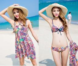 比基尼泳裝╭☆°來福彩虹＊G1438浪漫度假風情侶泳衣鋼圈游泳衣泳裝比基尼沙灘褲，特價950元 歷史價格詳細信息