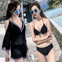 Bikini泳裝╭☆°安可小舖＊時尚熱帶印花泳衣四件式鋼圈比基尼親子溫泉泳裝正品，特價850元 歷史價格詳細信息