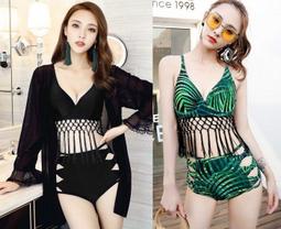 韓版高腰鋼托聚攏溫泉淘寶熱賣遮肚花色顯瘦女款比基尼游泳衣 歷史價格詳細信息