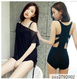 韓國性感連體泳衣女學院風新款長袖防曬溫泉泳衣【雅妤精選】 歷史價格詳細信息