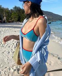 現貨404MOB美式刺繡仿扎染長袖襯衫男女同款加厚復古oversize格子外套 歷史價格詳細信息