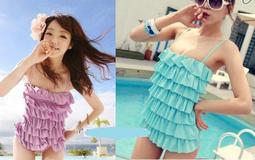 ╭☆°安可來福＊編號1107舒漫大裙帶鋼托泳衣泳裝 ，直購價1000元，現預7-10 歷史價格詳細信息