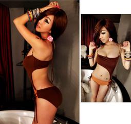 ╭☆&deg;安可小鋪＊ 編號1091鋼托大圓點連身裙式泳衣泳裝舒漫，直購價700元，現+預7-10 歷史價格詳細信息