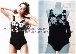 Ａ＆T 【出清價】【(附帽贈胸墊){全內裡}連身平口泳衣市價1300【62352】L~2L 歷史價格詳細信息