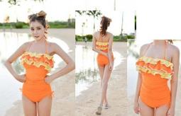 甜美立體荷葉袖連身洋裝 連身裙 女童 童裝 兒童 橘魔法 現貨【p0061238207420】 歷史價格詳細信息