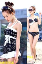 特價泳衣泳裝女可愛少女日系韓國ins泳衣女保守顯瘦分體小胸游泳 歷史價格詳細信息