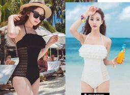 連身泳衣╭☆°安可小舖＊SW71056小公主小花連身泳衣鋼圈游泳衣泳裝比基尼，售價880元 歷史價格詳細信息