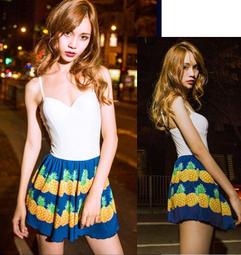 連身泳衣╭☆&deg;安可小舖＊1521小島風情連身泳衣泳裝比基尼/男沙灘褲泳褲，女生售價699元 歷史價格詳細信息