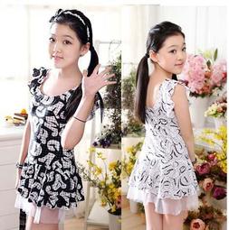 兒童泳裝╭☆&deg;安可小舖＊貝迪斯10334/132新款多層蛋糕雙肩帶親子泳裝溫泉泳衣兒童泳裝直購價680元 歷史價格詳細信息