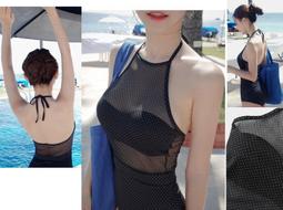 連身泳衣╭☆&deg;安可小舖＊K1900橙色美美上網紗鋼圈連身泳衣游泳衣泳裝比基尼，售價950元 歷史價格詳細信息