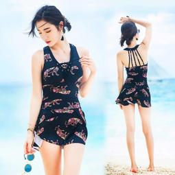 比基尼妮.美克黑五件式外套裙式泳衣泳裝長褲(M-3L) 歷史價格詳細信息