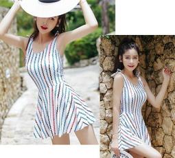 連身泳衣╭☆°來福彩虹 ＊韓版泰國度假氣質網紅連身泳裝有加厚胸墊鋼圈泳衣溫泉比基尼游泳衣，特價690元 歷史價格詳細信息