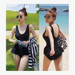 連身泳衣╭☆°來福彩虹 ＊韓版泰國度假氣質網紅連身泳裝有加厚胸墊鋼圈泳衣溫泉比基尼游泳衣，特價690元 歷史價格詳細信息