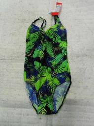 SPEEDO 女 美型連身泳裝 Lexi 黑/軍綠 歷史價格詳細信息