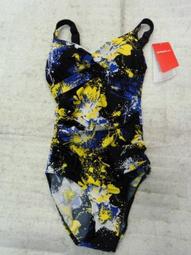 SPEEDO 女 美型連身泳裝 Lexi 黑/軍綠 歷史價格詳細信息