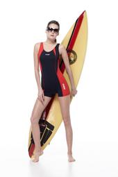 A&T*聖手降價*【贈泳鏡、附帽、胸墊】大女二件式泳衣(馬褲).原價1980~B92425 L~3L 歷史價格詳細信息