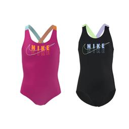 【NIKE SWIM】 LOGO SOLID LAP男孩八吋海灘褲 黑色 歷史價格詳細信息