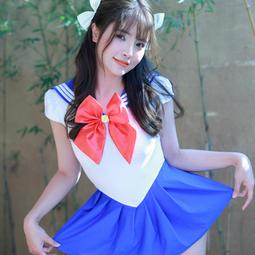 美少女戰士水手服 跨年夜日系角色扮演服女神情人節禮物~流行E線A7108 歷史價格詳細信息